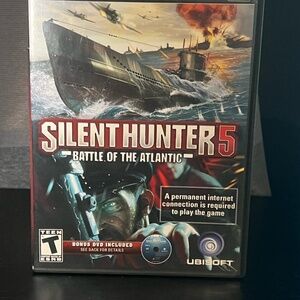 Silent Hunter 5: Battle of the Atlantic (PC, 2010) Complete